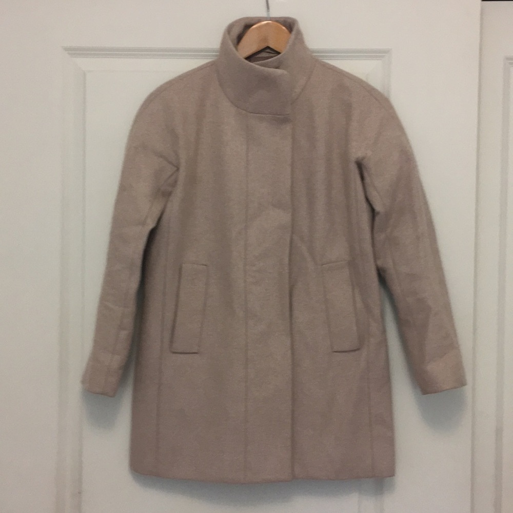 J. Crew Factory wool blend coat